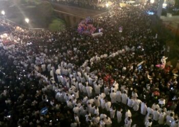 Sant’Agata: si rompe il cordone sinistro ma la processione non si ferma. Arriva quello nuovo