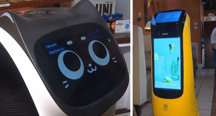 Serviti ai tavoli da un robot-cameriere? Succede in un ristorante siciliano