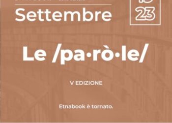 Torna a Catania dal 19 al 23 settembre “Etnabook”