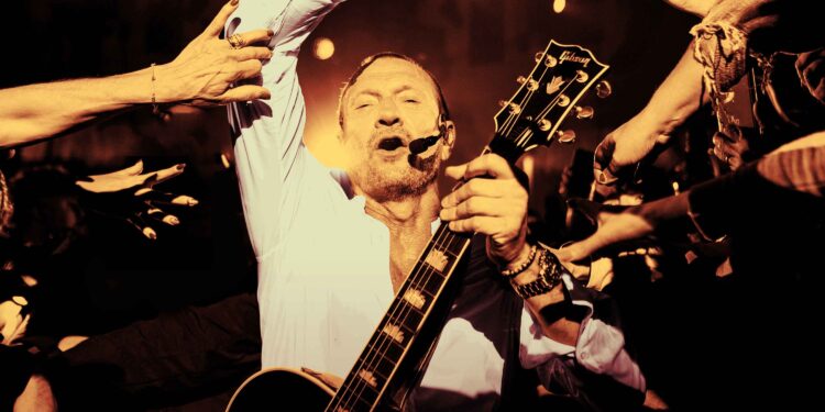 Biagio Antonacci in concerto al teatro greco di Siracusa