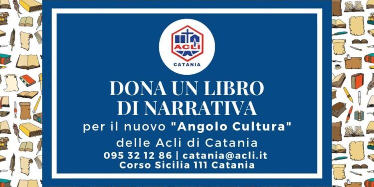 Le Acli di Catania danno il via ad “Angolo Cultura” una biblioteca per sostenere la lettura
