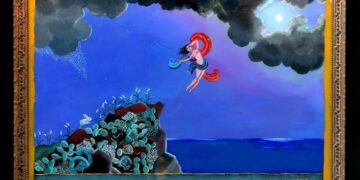 La pittura su vetro di Roberto di Alicudi a Palermo con la personale “Hotel Patria”