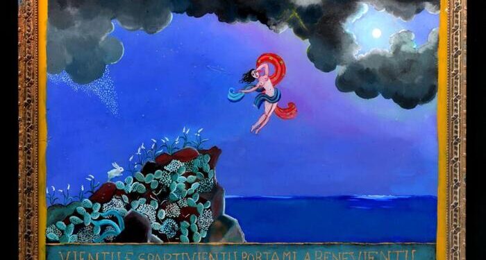 La pittura su vetro di Roberto di Alicudi a Palermo con la personale “Hotel Patria”