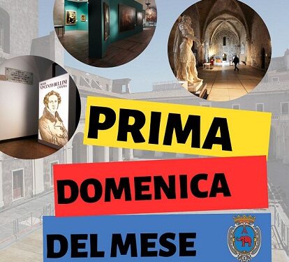 Torna a Catania la “Prima domenica del mese al museo” con ingressi a tariffa ridotta