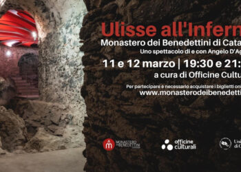 Ulisse all’inferno lo spettacolo teatrale itinerante approda ai Benedettini di Catania
