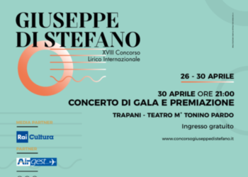 Dal 26 al 30 aprile, la XVIII Edizione del concorso lirico internazionale “Giuseppe Di Stefano”
