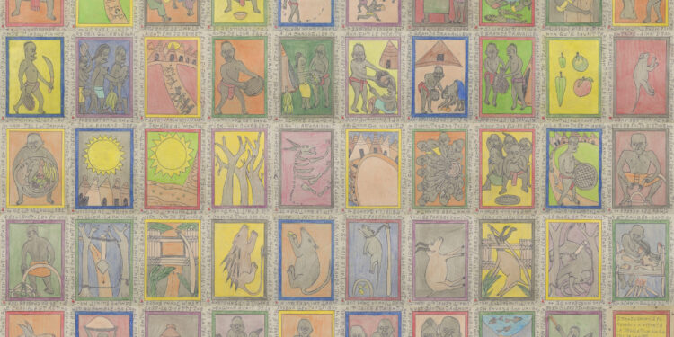 Al via Cosmogonie- Frédéric Bruly Bouabré al Riso. Museo Regionale d’Arte Moderna e Contemporanea di Palermo