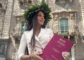 La showgirl ex partecipante di Uomini e Donne si laurea al Monastero dei Benedettini