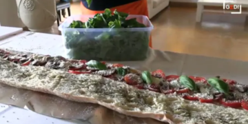 “Pani cunzatu” lungo oltre 50 metri: è record a Marsala