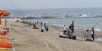 La Playa di Catania ospita la terza tappa del campionato provinciale di Surf Casting