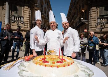 La cassata siciliana apre l’Expo di Los Angeles a Beverly Hills
