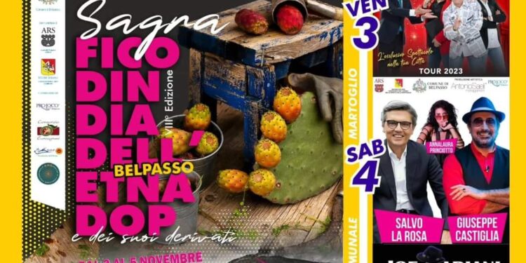 Belpasso, inizia la sagra del ficodindia: si terrà fino al 5 novembre