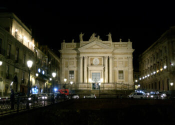 Catania notturna: illuminati quattro siti storici monumentali
