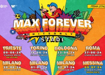 Un’estate di grandi appuntamenti a Messina: Max Pezzali in concerto il 9 luglio