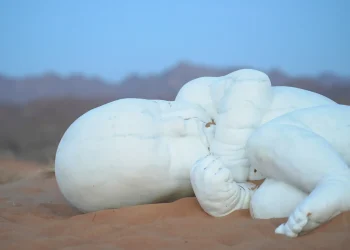 L’opera di Jago esposta nel cortile di Palazzo Reale a Palermo