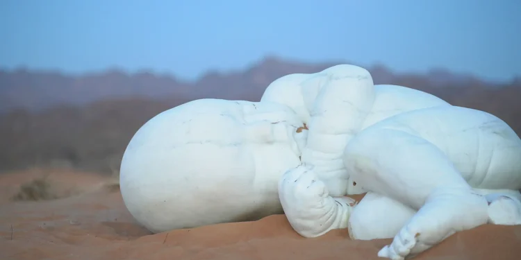 L’opera di Jago esposta nel cortile di Palazzo Reale a Palermo