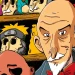 Un Pirandello nerd nel nuovo manifesto di Zerocalcare per l’Etna Comics 2024