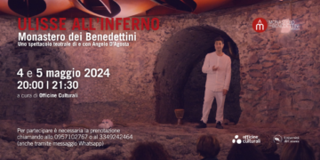 Ulisse all’inferno: spettacolo teatrale itinerante al Monastero dei Benedettini di Catania