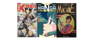 Da Mangazine a Kappa Magazine, l’esplosione dei manga in Italia