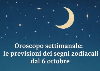 Oroscopo settimana 6-12 ottobre: amore, lavoro ed energia segno per segno