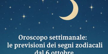 Oroscopo settimana 6-12 ottobre: amore, lavoro ed energia segno per segno