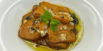 Zucca in agrodolce, ricetta nata a Palermo in modo particolare