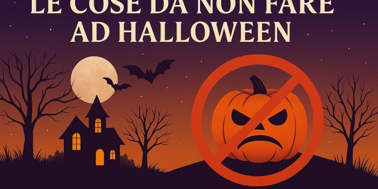 Cosa NON fare la notte di Halloween (secondo la tradizione)