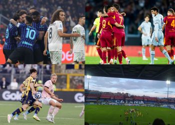 Calcio: Roma e Inter protagoniste, Palermo cade, Catania vola