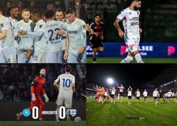 Calcio: Napoli capolista in A, risveglio Palermo, pareggio indolore Catania