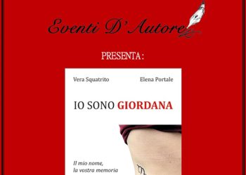 Io Sono Giordana: la presentazione del libro il prossimo 30 novembre