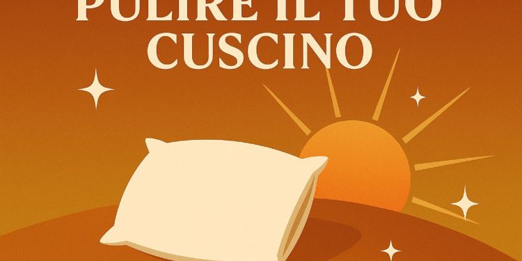 Pulire il tuo cuscino: il rito del sonno consapevole