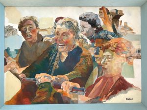 Protesta delle "donne di mafia", dal film Il prefetto di ferro